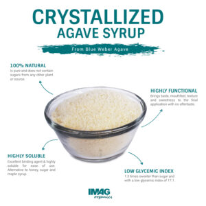 Benefits of IMAG's organic blue agave syrup for food and beverage manufacturers