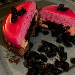 application image haskap berry dried and powder dessert