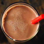 Chocolate Milk made with cocoa replacement CocoaNex