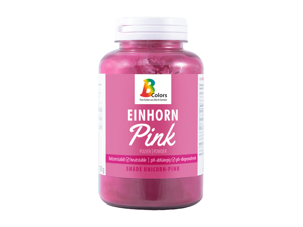 Sosa colorant alimentaire naturel rose, poudre tout soluble (38628), 200 g,  PE peut
