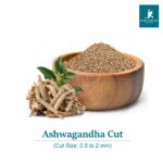 Ashwagandha cut 0.5 to 2 mm Root