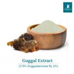 A bowl of Guggul Extract – Premium ingredient for functional foods, nutraceuticals, and supplements promoting metabolism, cholesterol balance, and cardiovascular health