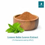 Lemon balm leaves extract 1 Rosmarinic acid by HPLC