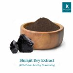 Shilajit Dry Extract 40 Fulvic Acid by Gravimetry