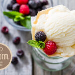 Ice cream made with NuForm 100 texturiser for food product developers